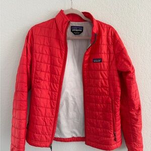 Patagonia Lightweight Quilted Jacket - Bright Red